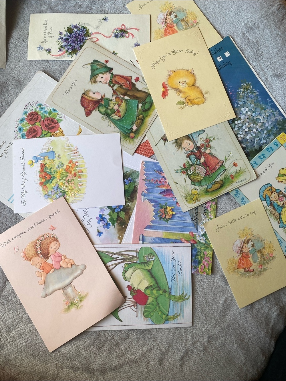 Vintage Stationery Mix - Neutral Cream & White Note Cards
